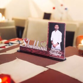 Acrylic Photo Cutout Stand 1